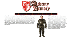 Desktop Screenshot of alchemyarmory.com